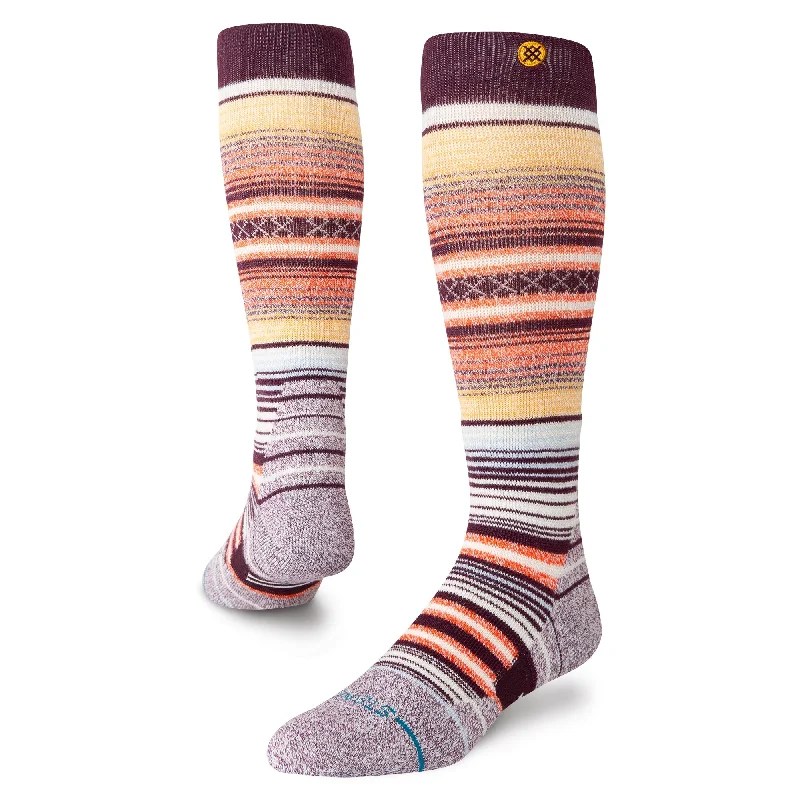 Curren (Snowboard Socks) | Wine