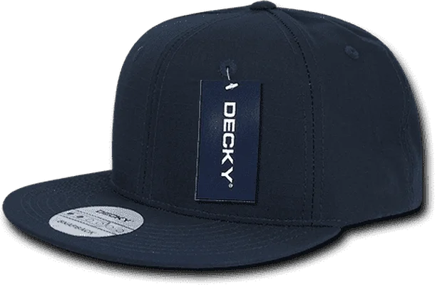 Decky 360 Ripstop Snapback Cap - Navy