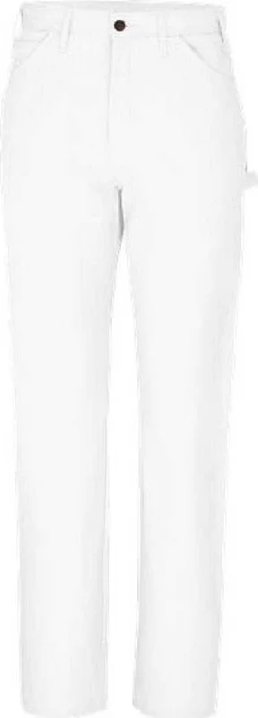 Dickies 2953EXT Painter's Utility Pants - Extended Sizes - White - 32I