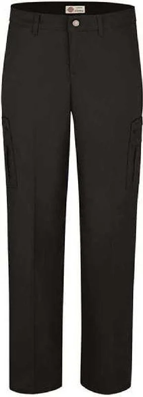 Dickies FP72 Women's Premium Cargo Pants - Black - 37 Unhemmed