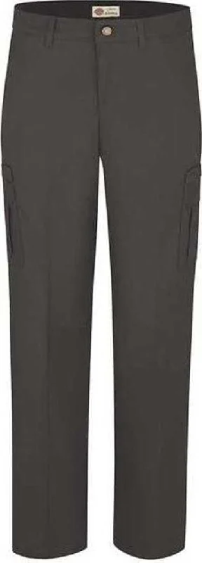 Dickies FP72 Women's Premium Cargo Pants - Dark Charcoal - 37 Unhemmed