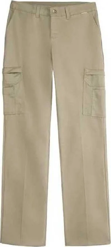 Dickies FW39 Women's Cotton Cargo Pants - Desert Sand