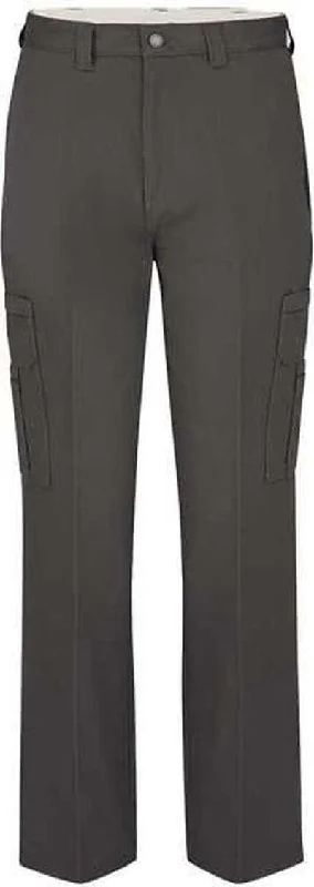 Dickies LP39ODD Industrial Cotton Cargo Pants - Odd Sizes - Charcoal - 39 Unhemmed