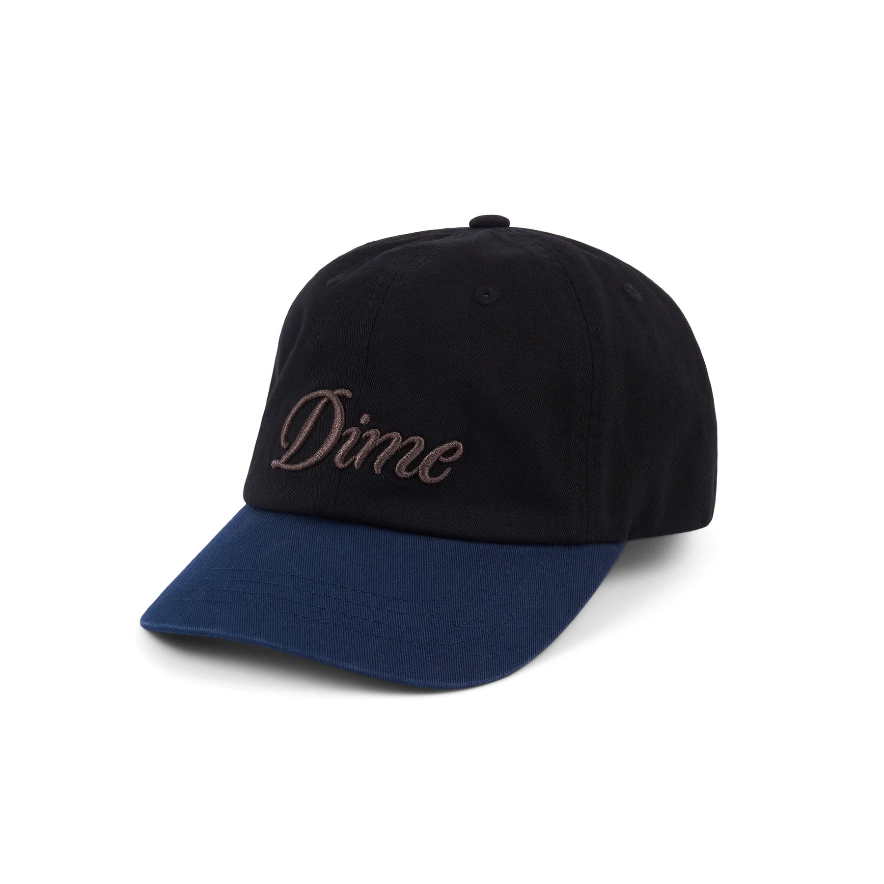 Dime MTL Cursive Low Pro Cap - Black / Midnight