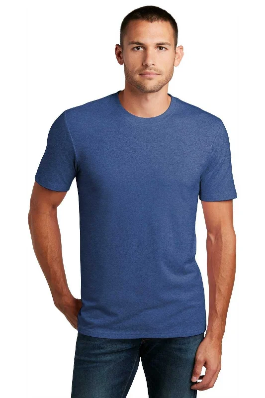 District DT7500 Flex Tee - Heathered Deep Royal