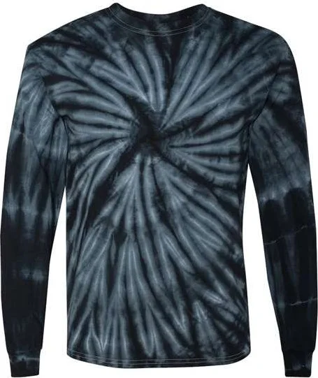 Dyenomite 240CY Cyclone Pinwheel Long Sleeve T-Shirt - Black