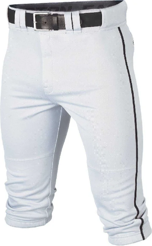 Easton  Rival+ Piped Youth Knicker Baseball Pant - White Black