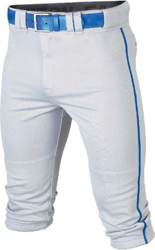 Easton  Rival+ Piped Youth Knicker Baseball Pant - White Royal