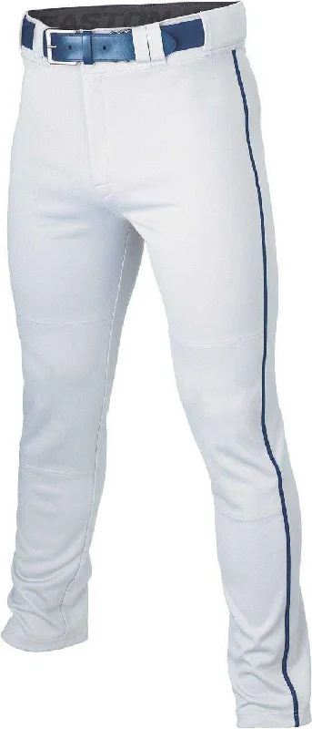 Easton Youth Rival+ Piped Baseball Pants - White Navy