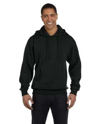 Econscious EC5500 Adult Organic Recycled Pullover Hooded Sweatshirt - Black