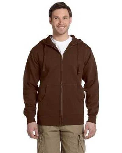 Econscious EC5650 Men's Organic Recycled Full-Zip Hooded Sweatshirt - Earth