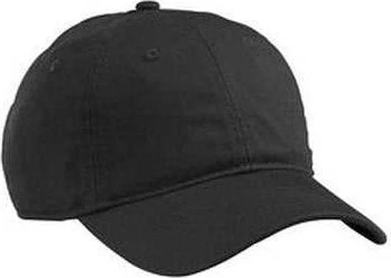 Econscious EC7000 Organic Cotton Twill Unstructured Baseball Cap - Black