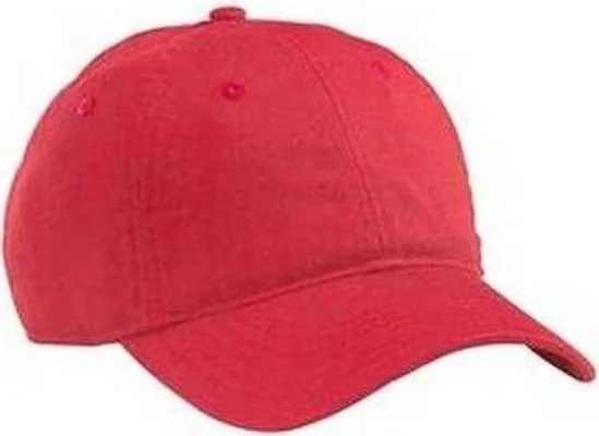 Econscious EC7000 Organic Cotton Twill Unstructured Baseball Cap - Red