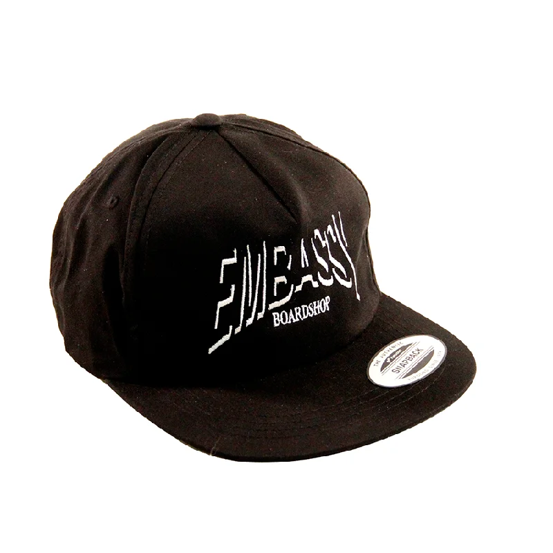 Embassy Shadow Logo Snap Back Hat