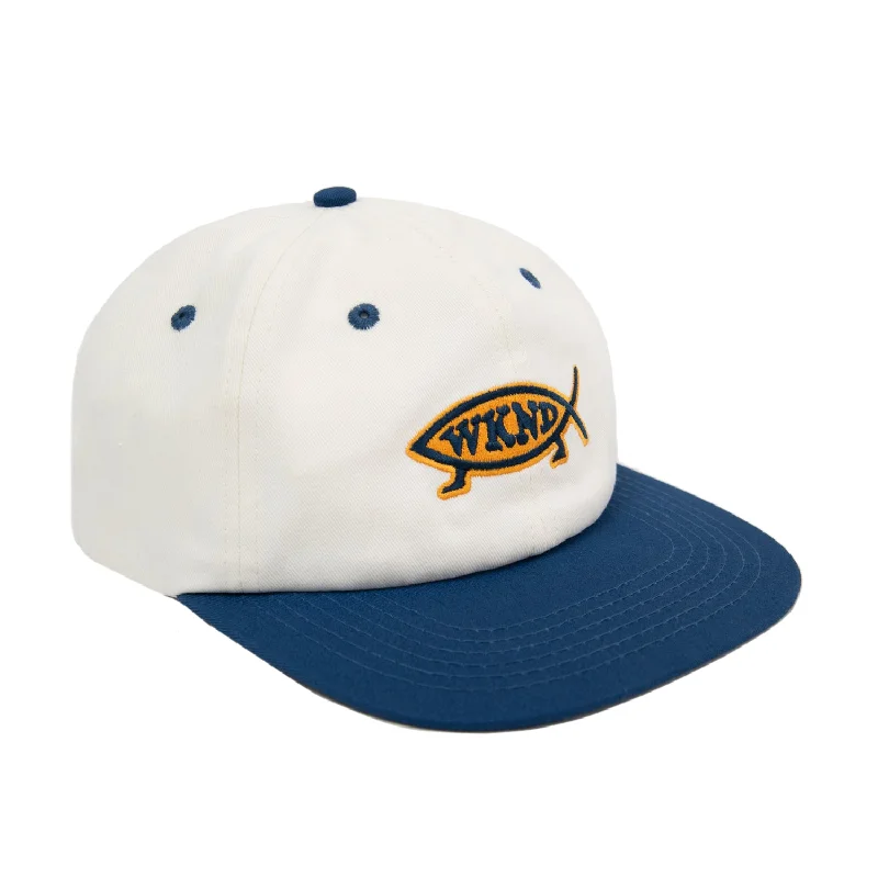 Evo Fish Hat - Natural / Navy