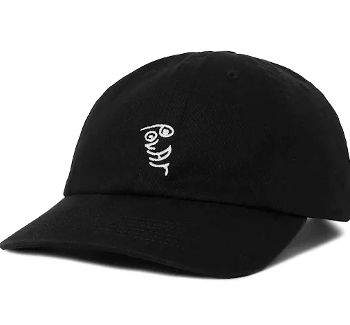 Face Logo Cap | Black