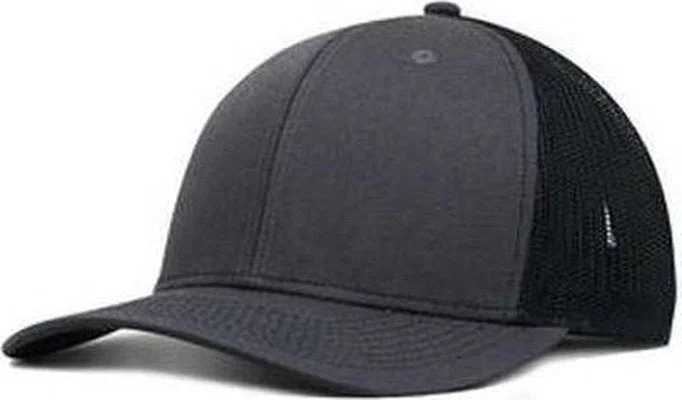 Fahrenheit F210 Pro Style Trucker Cap - Gray Black