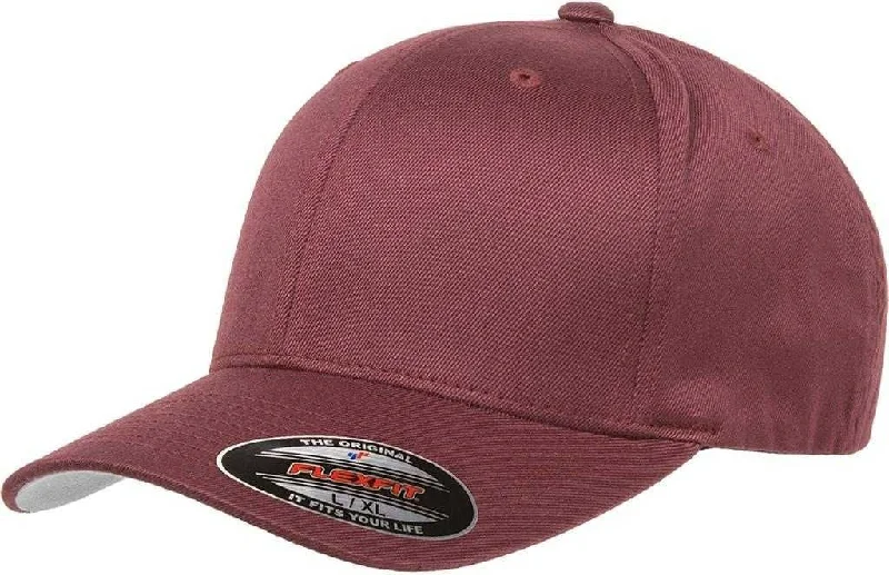 Flexfit 6277 Twill Cap - Maroon