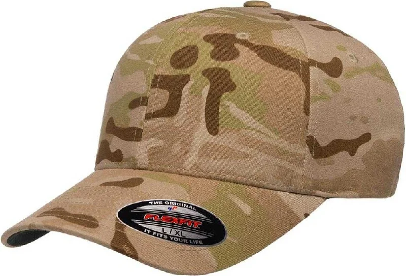 Flexfit 6277MC MultiCam Twill Cap - Multicam Arid