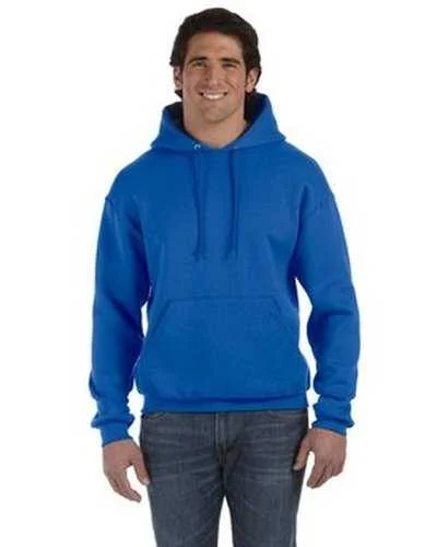 Fruit of the Loom 82130 Adult Supercotton Pullover Hooded Sweatshirt - Royal