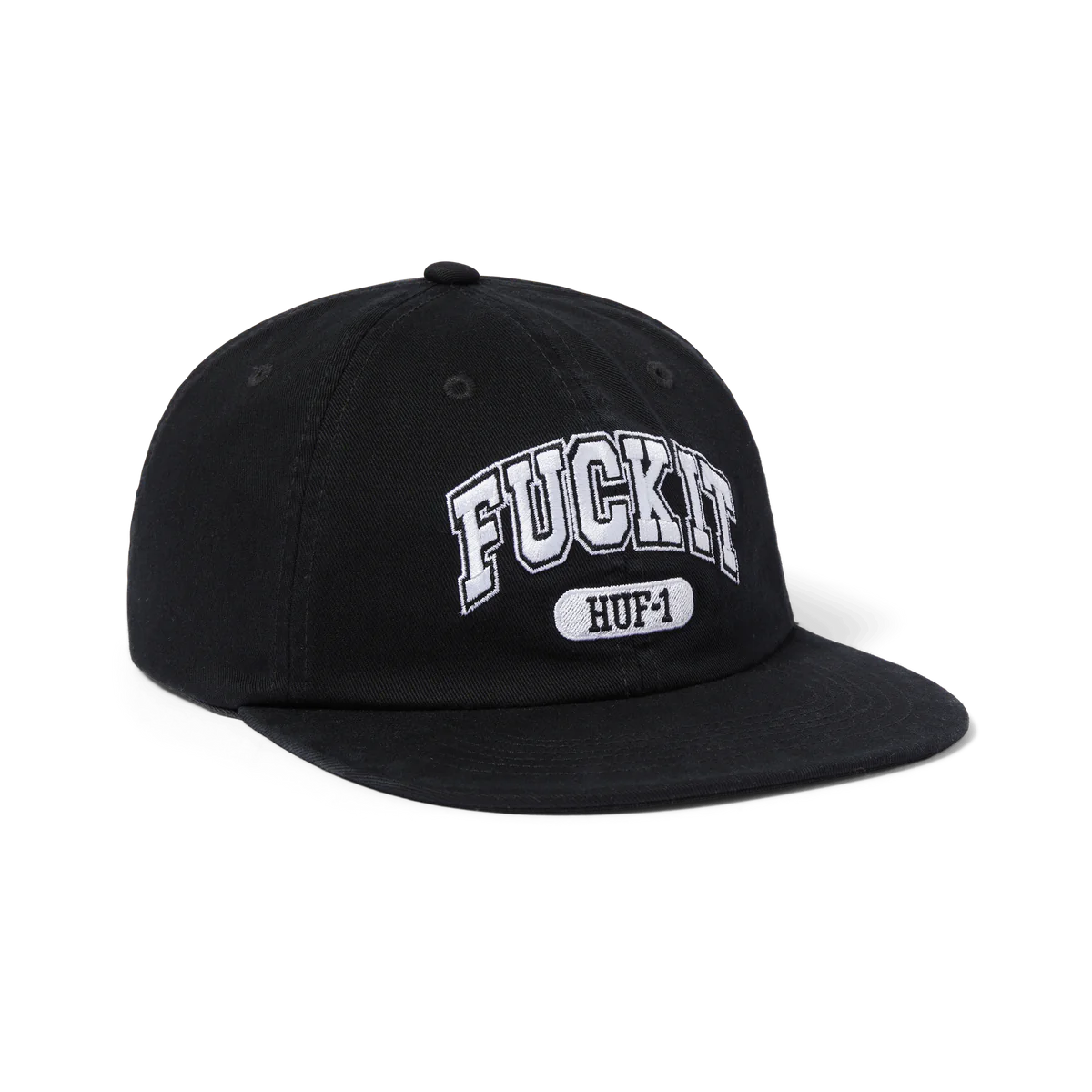 Fuck It 6 Panel Hat | Black