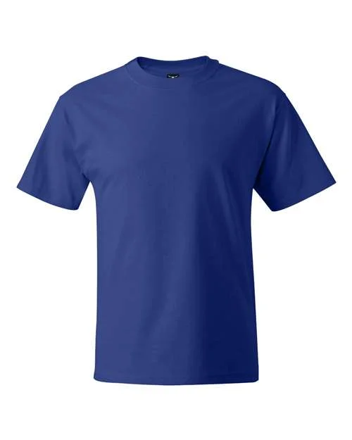 Hanes 518T Beefy-T Tall Short Sleeve T-Shirt - Deep Royal