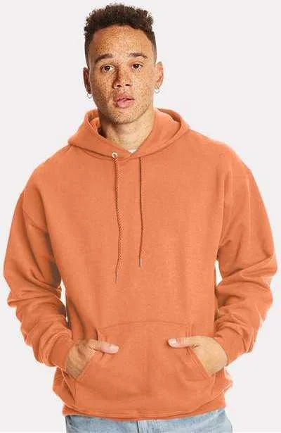 Hanes F170 Ultimate Cotton Hooded Sweatshirt - Pumpkin