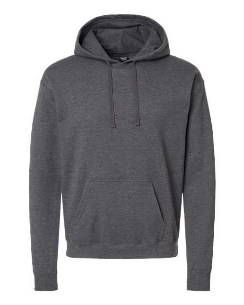 Hanes RS170 Perfect Fleece Hooded Sweatshirt - Charcoal Heather