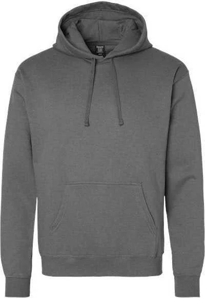 Hanes RS170 Perfect Fleece Hooded Sweatshirt - Smoke Gray