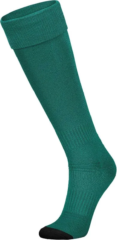 High Five 329130 Impact+ Chill Soccer Socks - Dark Green Black