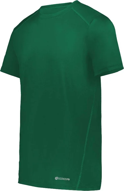 Holloway 222136 Coolcore Essential Tee - Dark Green