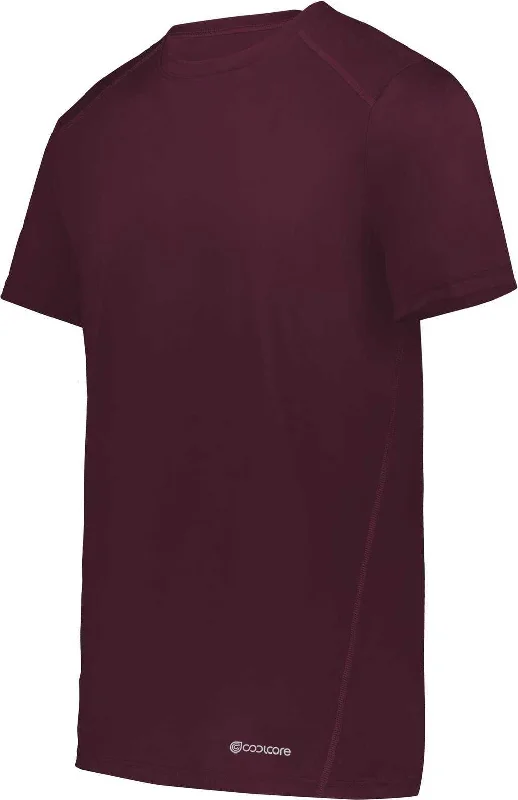 Holloway 222136 Coolcore Essential Tee - Maroon