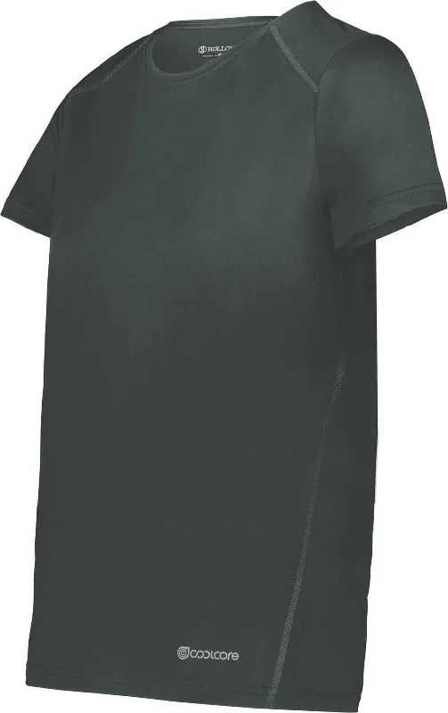 Holloway 222336 Ladies Coolcore Essential Tee - Iron