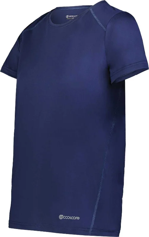 Holloway 222336 Ladies Coolcore Essential Tee - Navy