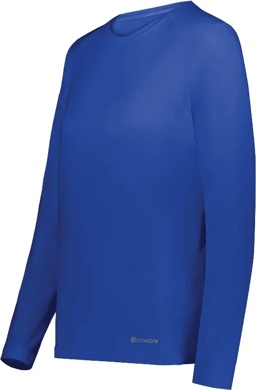 Holloway 222338 Ladies Coolcore Essential Long Sleeve Tee - Royal