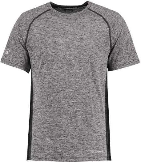 Holloway 222571 Electrify CoolCore T-Shirt - Black Heather