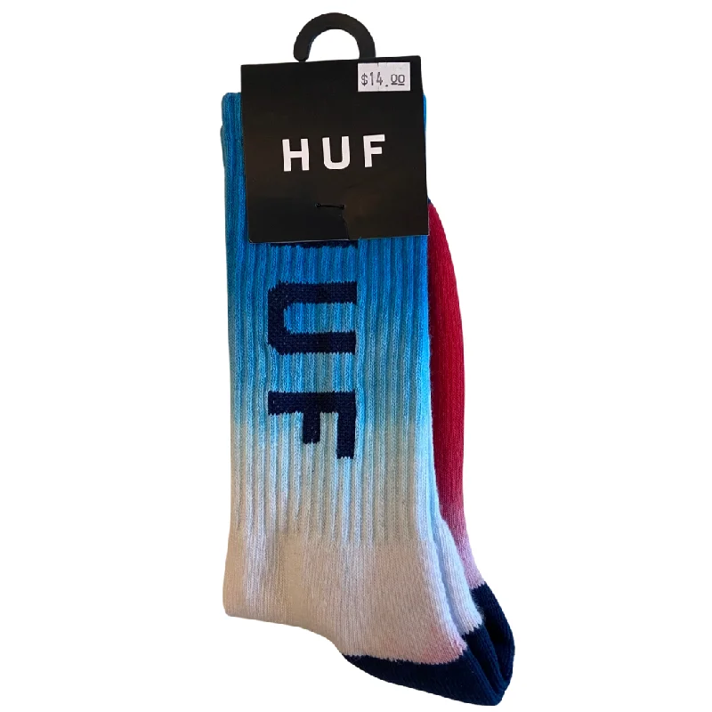 Huf Fade Socks Red / Blue