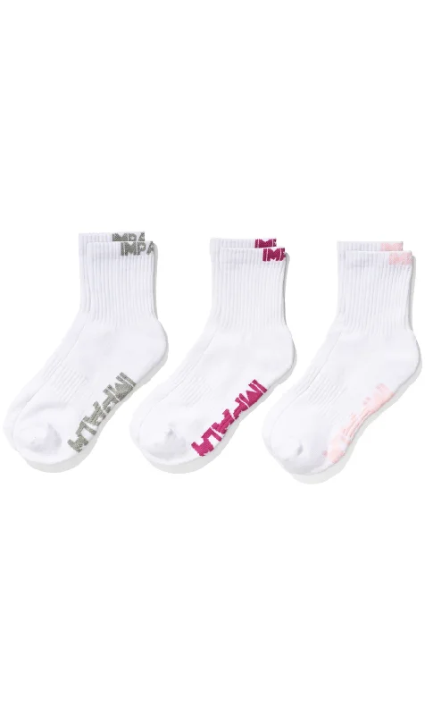 Impala Everyday White Socks 3pk White