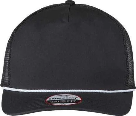 Imperial 5055 The Rabble Rouser Cap - Black Black White