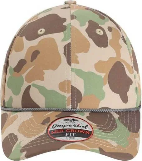 Imperial 5058 The Outtasite Cap - Frog Skin Camo Brown