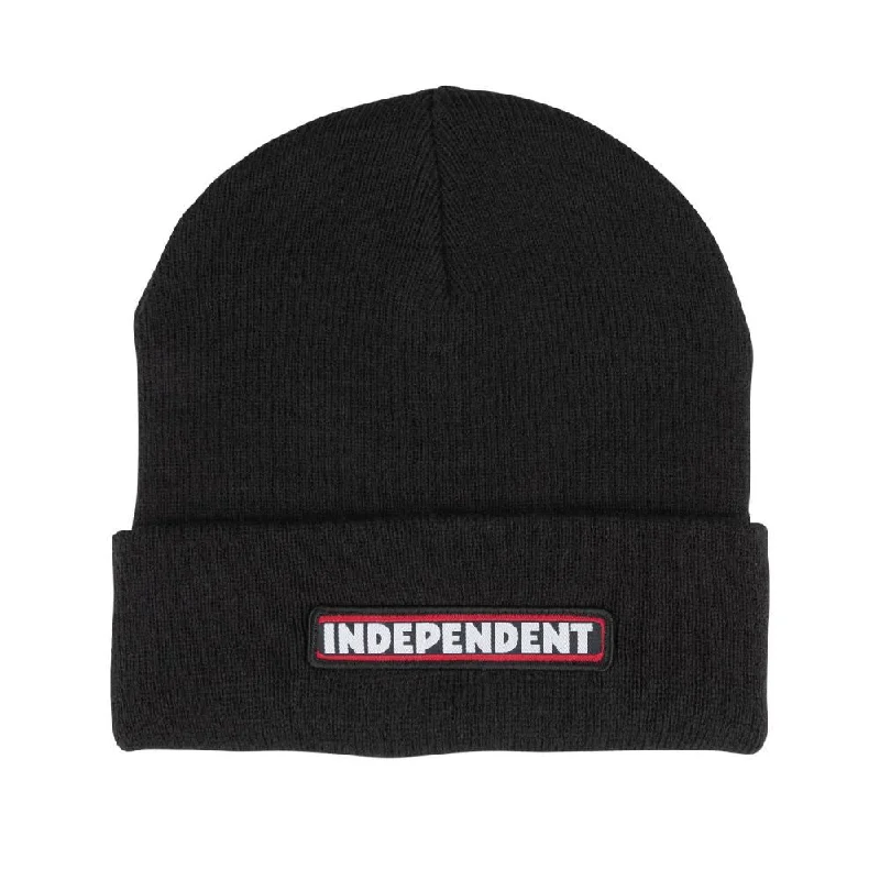 Independent Beanie Bar Logo Beanie - Black