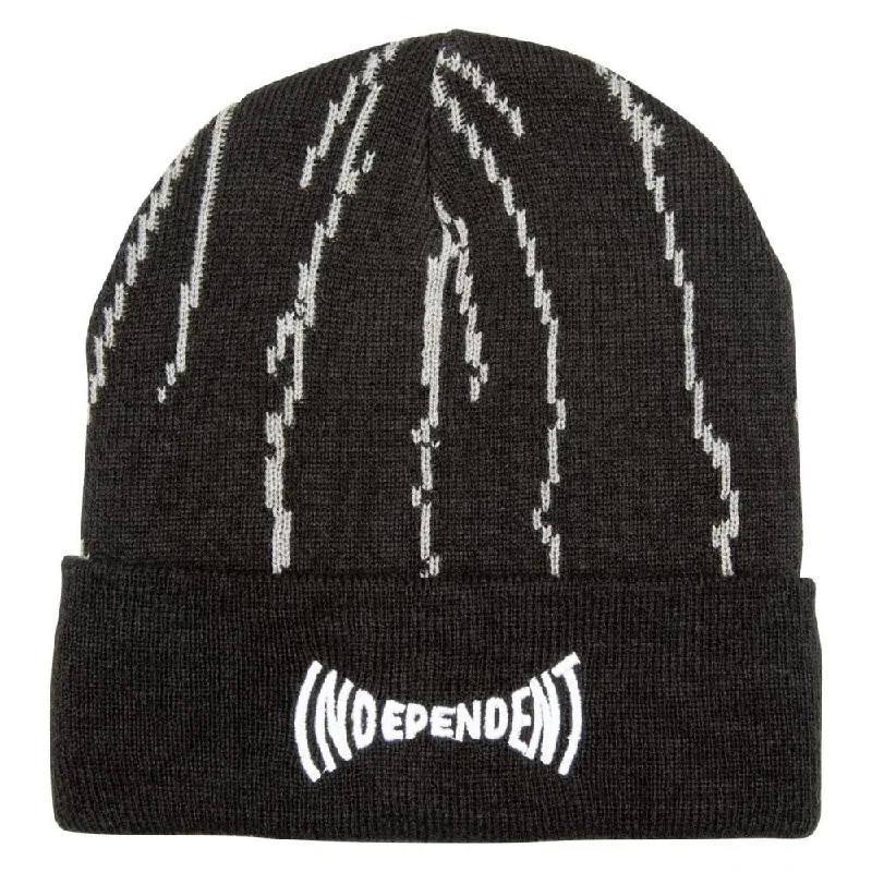 Independent Beanie Lightning Stripe Black Lightning Stripe - O/S