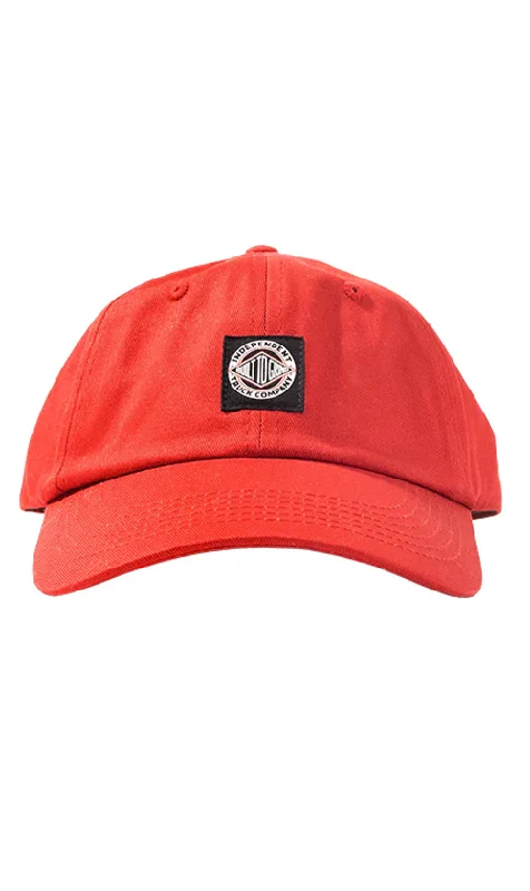 Independent BTG Castanas Twill Cap Red Red