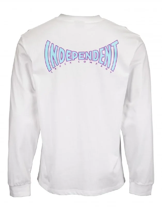 Independent Longsleeve T-Shirt Spanning L/S T-Shirt - White