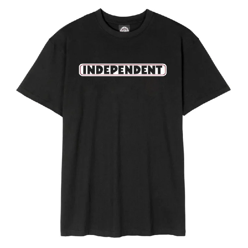 Independent T-Shirt Bar Logo T-Shirt - Black