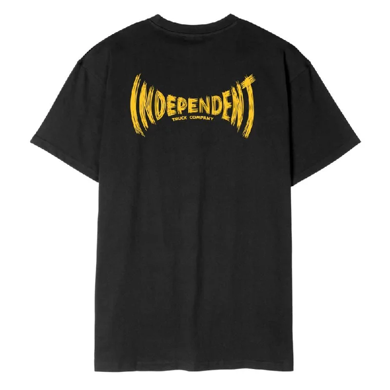 Independent T-Shirt Carved Span T-Shirt - Black