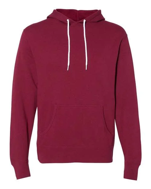 Independent Trading Co AFX90UN Unisex Lightweight Hooded Sweatshirt - Currant