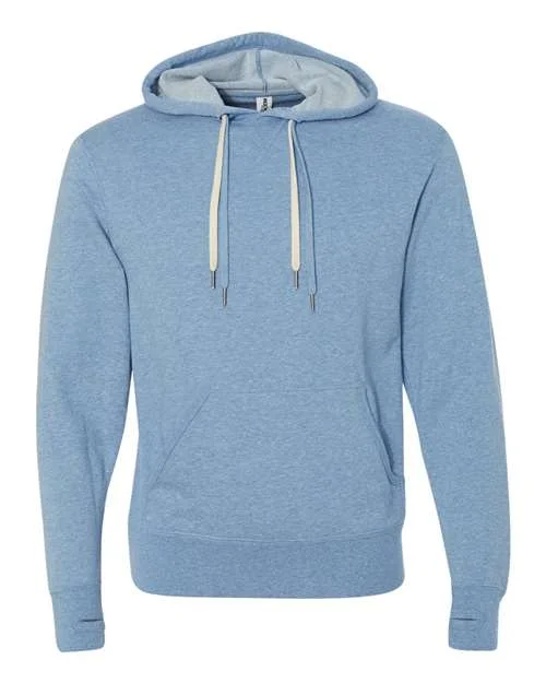 Independent Trading Co PRM90HT Unisex Midweight French Terry Hooded Sweatshirt - Sky Heather