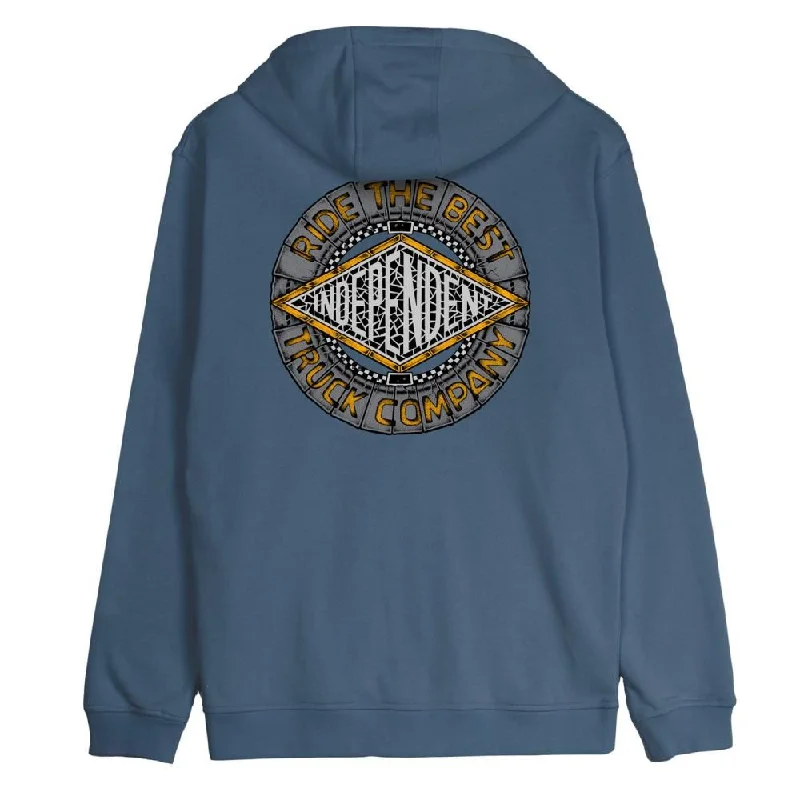 Independent Zip Hood Mako Tile Summit - Steel Blue