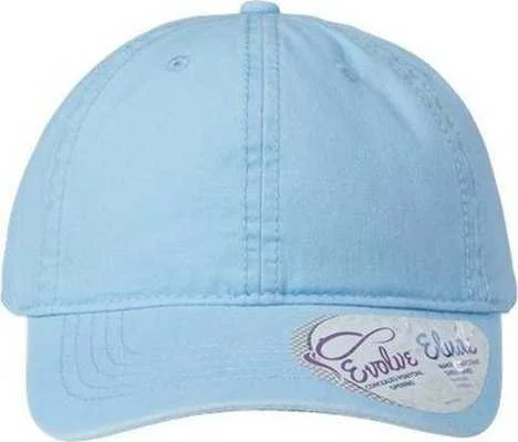 Infinity Her CASSIE Women's Pigment-Dyed Fashion Undervisor Cap - Cashmere Blue Floral